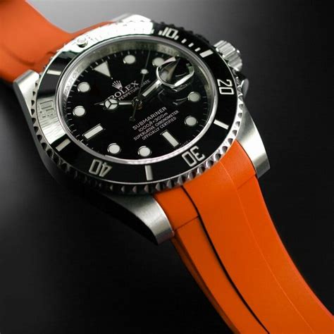 rolex orange strap